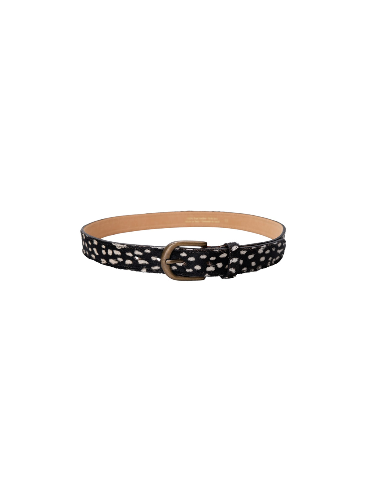 BCBELLIS belt - Black Dotted - Black Colour