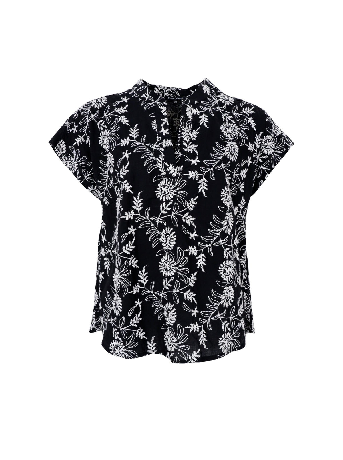 BCVENICE s/s blouse - Black - Black Colour