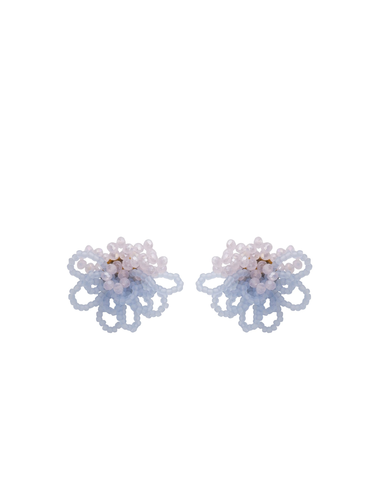 BCINGRID earrings - Lt. Blue - Black Colour