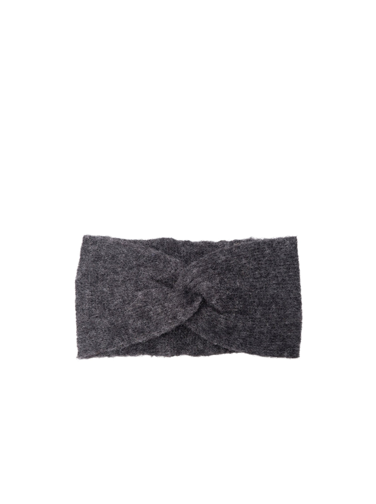 BCDELL headband - Dk. Grey Melange - Black Colour