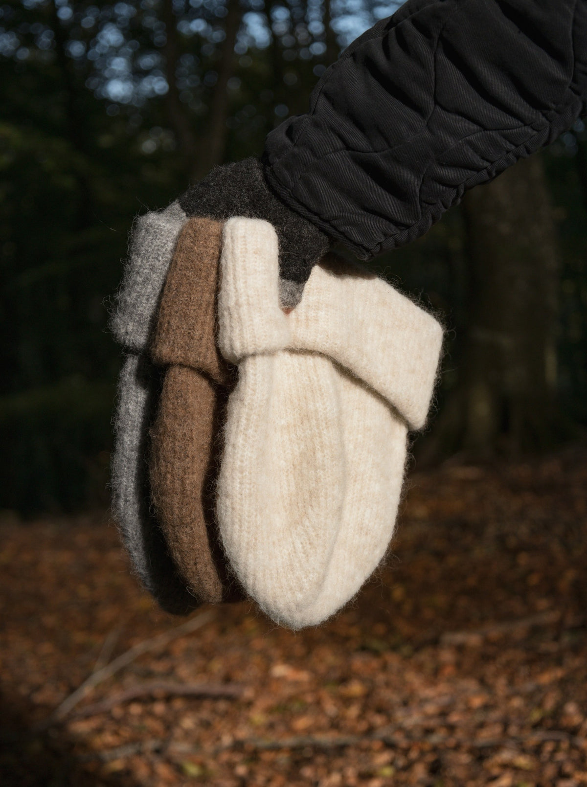BCGINGER rib hat - Grey - Black Colour