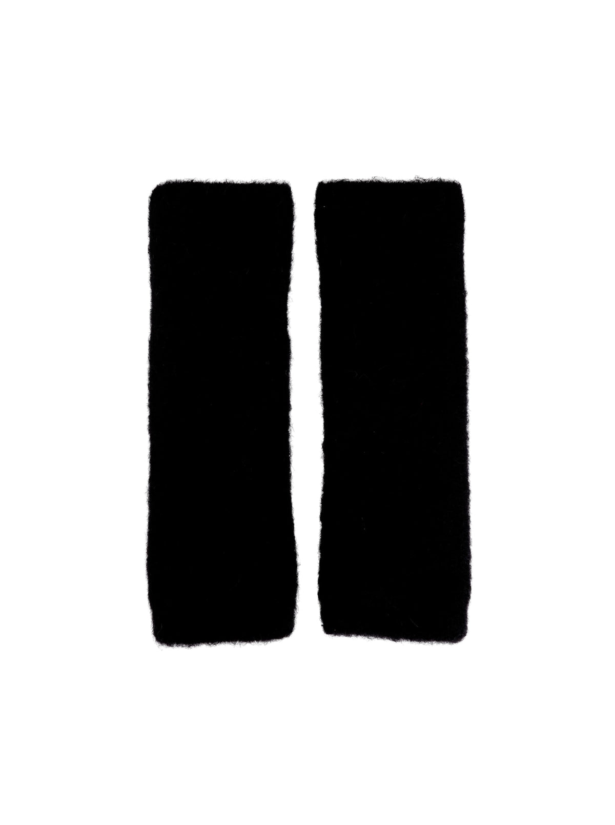 BCGINGER alpaca handwarmers - Black - Black Colour
