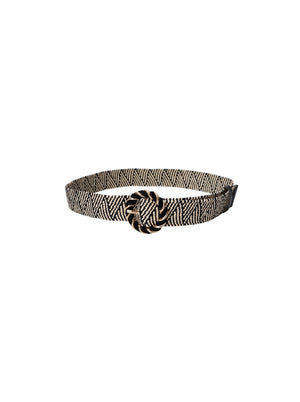 BCTWIST jute belt - Black