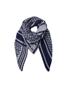 BCBEX triangle scarf - Navy - Black Colour