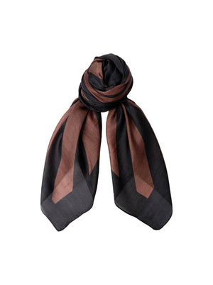 BCNALIRA silk scarf - Mocha