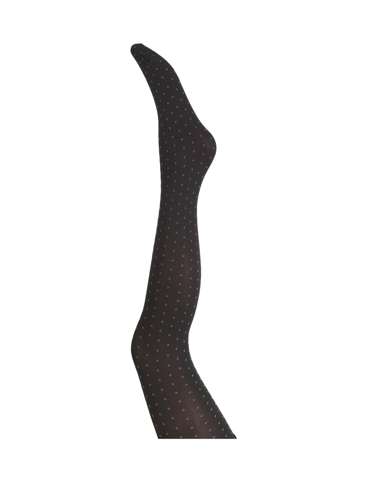 BCANNA mini dot tights - Grey - Black Colour