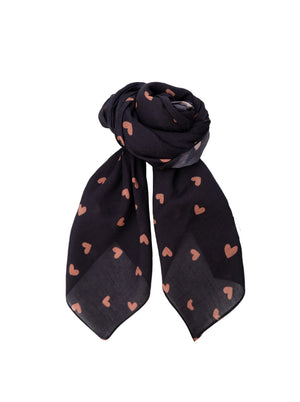BCCLAUDINE mini scarf - Black