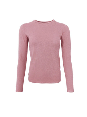 BCFAYE Lurex Blouse - Rose