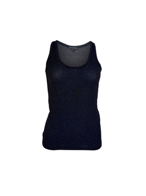 BCFAYE Lurex Top - Black/Black - Black Colour