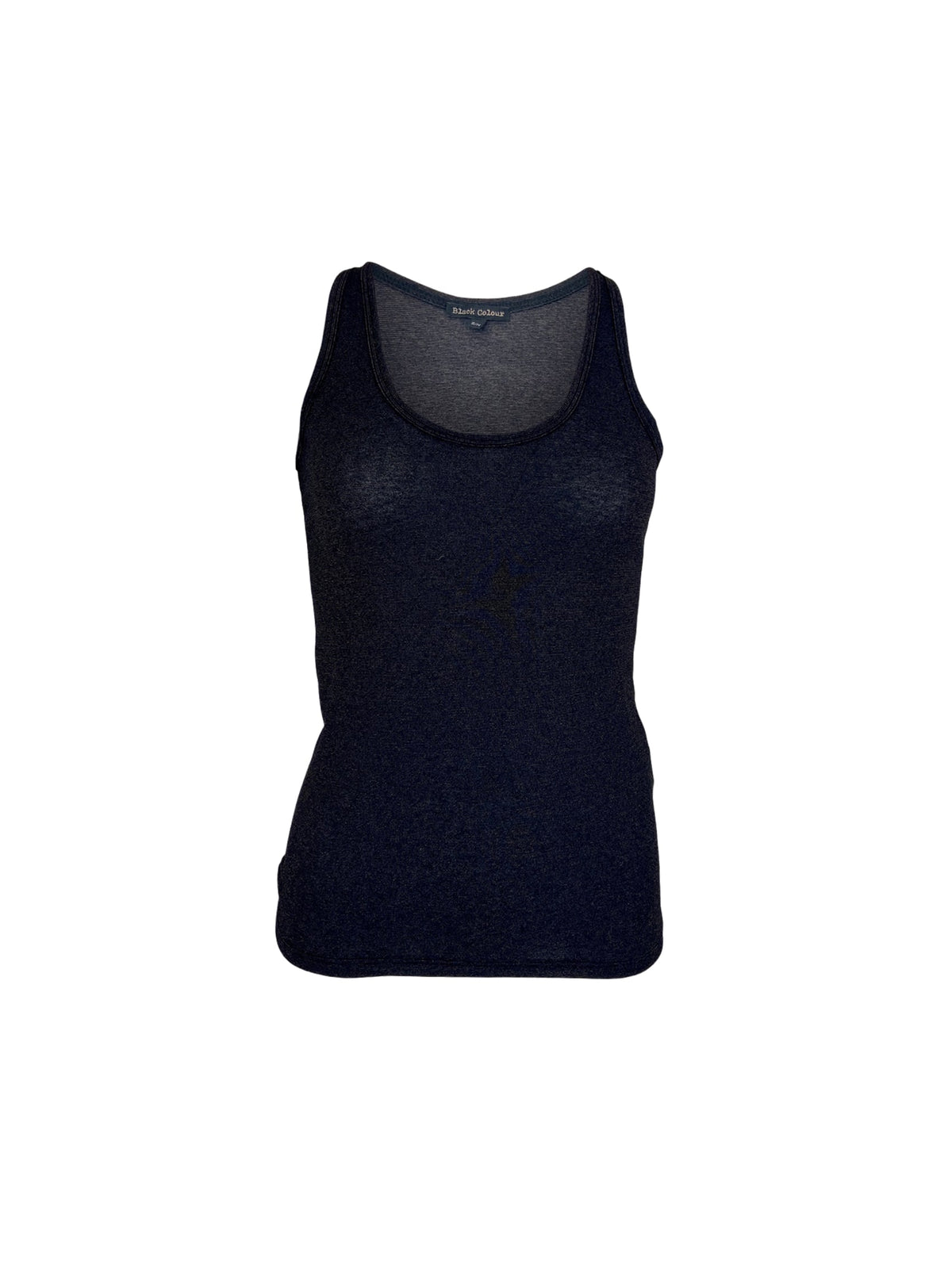 BCFAYE Lurex Top - Black/Black - Black Colour