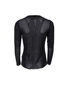 BCALEXIS tee w/stones - Black - Black Colour