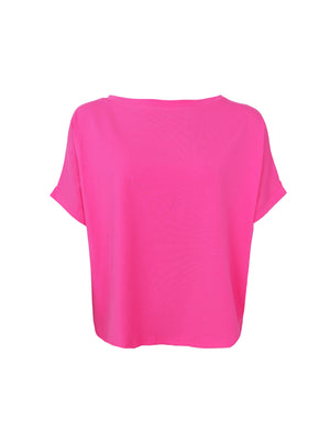 BCMAY loose blouse - Dk. Pink