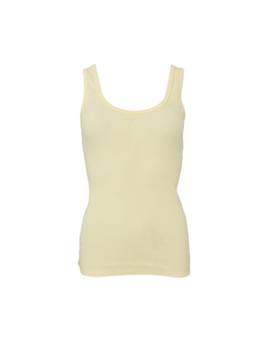 BCVIBS rib tank top - Lt. Yellow