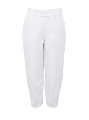 BCDENICE denim barrel pant - White