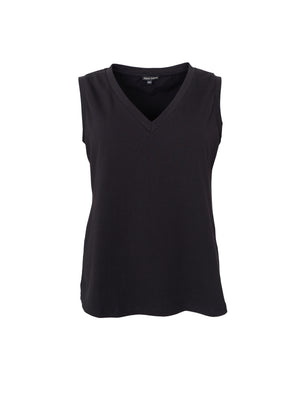 BCMAY V-neck top - Black
