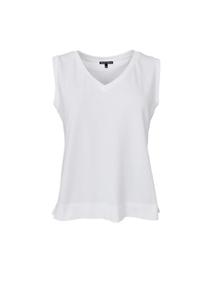 BCMAY v-neck top - Off White
