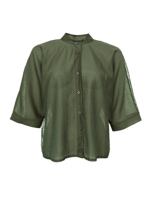BCCARLA lace shirt - Army