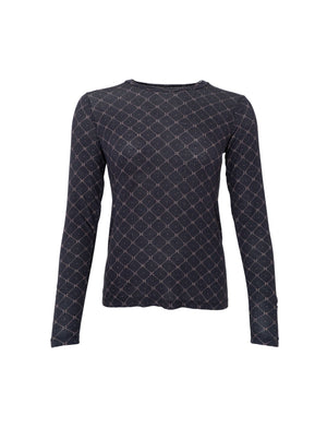 BCALBA LS tee - Black Mono