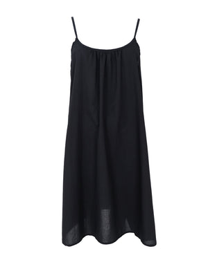 BCMINNA short strap dress - Black