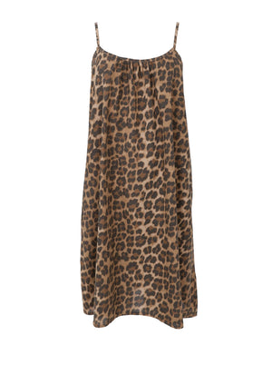 BCMINNA short strap dress - Leopard