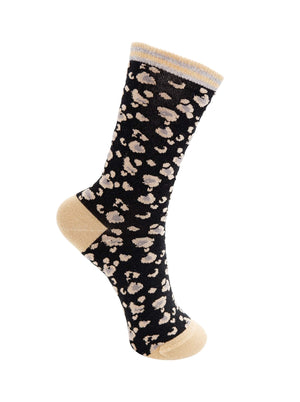 BCLeo sock - Black Cream
