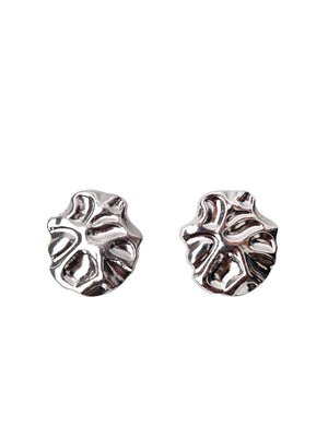 BCFLOW button covers, 2 pcs. set - Silver Colored