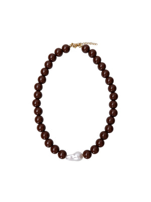 BCSAVINA necklace - Coffee