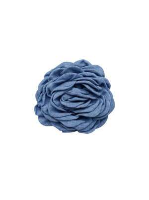 BCVILLA flower brooch - Lt. Blue