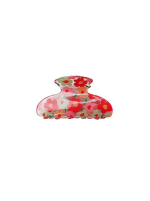 BCDAKOTA flower hair claw - Red Multi
