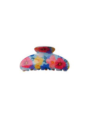 BCRILEY flower hair claw - Blue