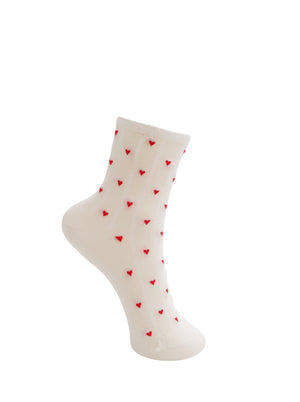 BCAMORA sock - Cream