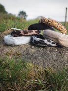 BCNILLE leo headband - Grey - Black Colour