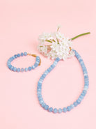 BCSUZETTE necklace - Lt. Blue - Black Colour