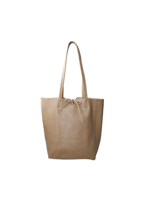 BCCHRISTY leather tote bag - Warm Stone