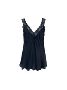 BCBEA lace top - VINTAGE DYED - Black - Black Colour