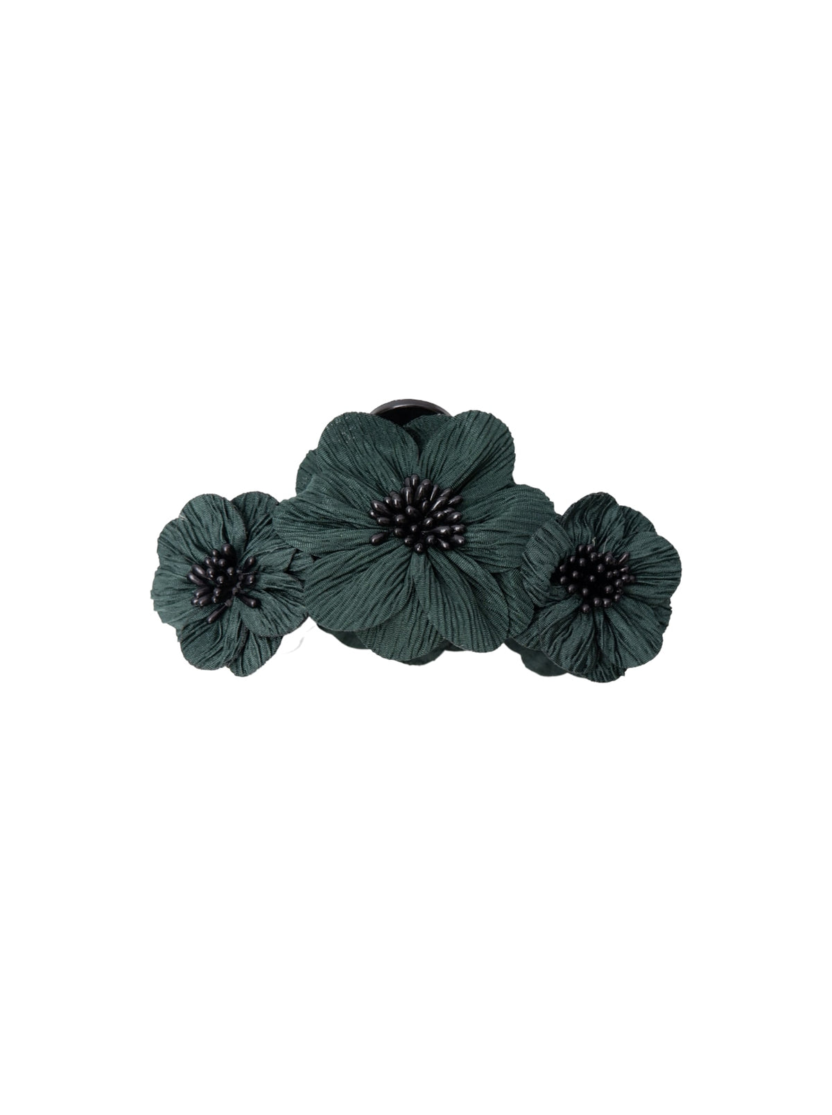 BCLILIBET hair claw - Bottle Green - Black Colour