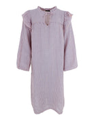 BCMELINA frill dress - Calypso Rose - Black Colour