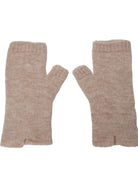 BCDELL short handwarmers - Natural - Black Colour