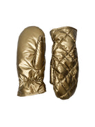 BCPALOMA quilted mittens - Golden Sand - Black Colour