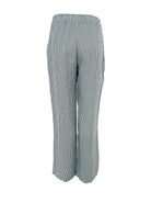 BCMELINA wide linen pant - Safari Green - Black Colour